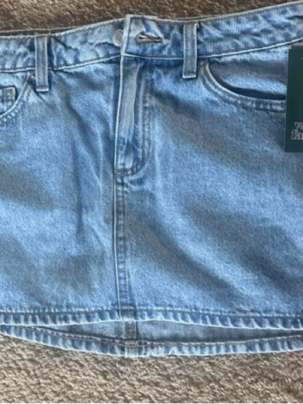 wild fable Light Blue Denim Mini Skirt